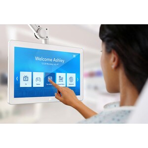Elo 1502LM 16 Zoll Klasse LCD-Touchscreen-Monitor - 16:9 Format - 30 ms Reaktionszeit - Webcam - 39,6 cm (15,6 Zoll) Viewa