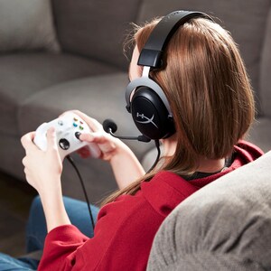 HyperX CloudX - Gaming Headset (Black-Silver) - Xbox (HX-HS5CX-SR)