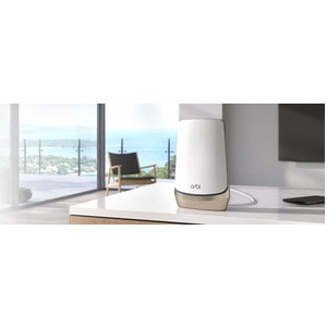 Netgear Orbi RBSE960 Wi-Fi 6E IEEE 802.11ax Ethernet Wireless Router - Quad Band - 2.40 GHz ISM Band - 5 GHz UNII Band - 1