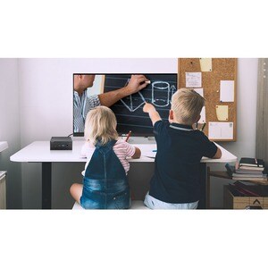 Asus PN41-BBC129MV Desktop Computer - Intel Celeron N4500 Dual-core (2 Core) 1.10 GHz - 4 GB RAM DDR4 SDRAM - 128 GB M.2 S