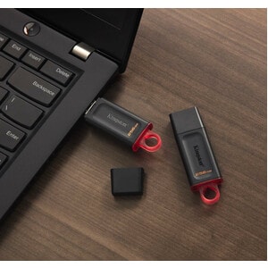 Pen Drive Kingston DataTraveler Exodia DTX - 64 GB - USB 3.2 (Gen 1) - Nero, Teal - 2 Confezione
