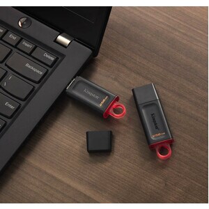 Kingston DataTraveler Exodia 64 GB USB 3.2 (Gen 1) Flash-Laufwerk - Schwarz, Teal - 2 Pack