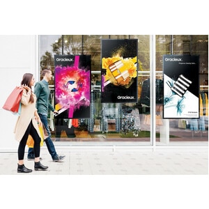 Samsung OM55N-S 1397 mm LCD Digital Signage Display - 1920 x 1080 - 4000 cd/m² - 1080p - USB - HDMI - Serial - Wireless LA
