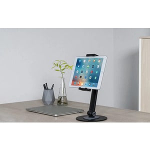 Neomounts Height Adjustable Tablet PC Stand - Up to 32.8 cm (12.9") Screen Support - 1 kg Load Capacity - 33 cm Height - D