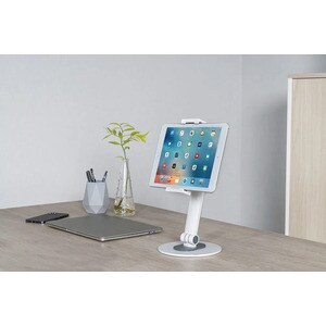 Neomounts Height Adjustable Tablet PC Stand - Up to 32.8 cm (12.9") Screen Support - 1 kg Load Capacity - 33 cm Height - D