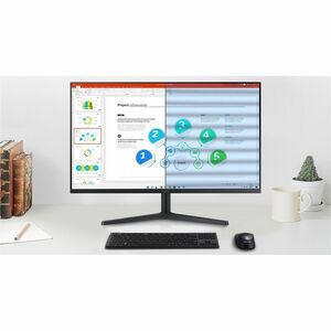 Samsung Essential S32B304NWN 32" Class Full HD LCD Monitor - 16:9 - 32" Viewable - Vertical Alignment (VA) - 1920 x 1080 -
