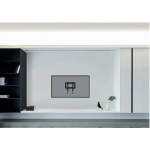 Fixation murale Neomounts pour TV, Ecran Plat - Noir - 1 Écran(s) supportés - 61 cm à 139,7 cm (55") - 45 kg Max - 100 x 1