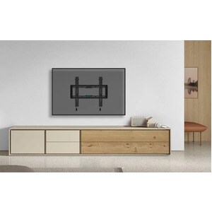 Fixation murale Neomounts pour TV, Ecran Plat - Noir - 1 Écran(s) supportés - 81,3 cm à 165,1 cm (65") - 60 kg Max - 100 x