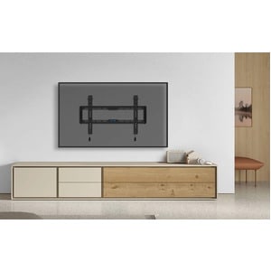 Neomounts Wall Mount for TV - Black - 1 Display(s) Supported - 101.6 cm to 190.5 cm (75") Screen Support - 70 kg Load Capa
