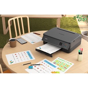 Canon PIXMA TS6420a Wireless Inkjet Multifunction Printer - Color - Black - Copier/Printer/Scanner - 4800 x 1200 dpi Print