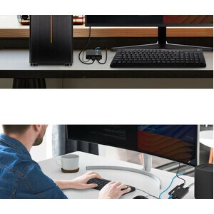 SIIG 1080p HDMI USB KVM Over Cat6 Extender - 70m - Extends and transmits HDMI 1080p@60Hz video/audio and USB 2.0 signals u