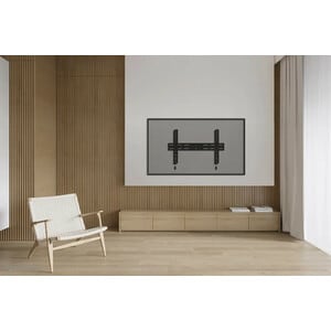 Neomounts Select Wall Mount for TV - Black - Height Adjustable - 1 Display(s) Supported - 101.6 cm to 208.3 cm (82") Scree