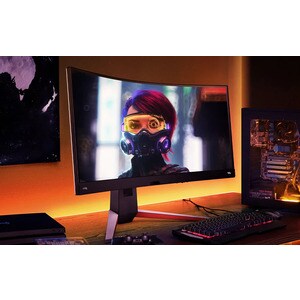 Monitor gaming LCD BenQ MOBIUZ EX3410R 34" (86.4cm) Class WQHD Pantalla curva - 21:9 - 34" (86.4cm) Viewable - Vertical Al