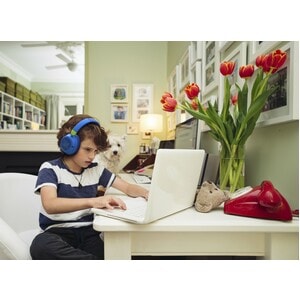 JBL Wireless Over-Ear Noise Cancelling Kids Headphones - Stereo - Mini-phone (3.5mm) - Wired/Wireless - Bluetooth - 32 Ohm