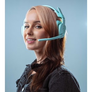 Astro A10 Wired Over-the-head Stereo Gaming Headset - Mint - Binaural - Circumaural - 32 Ohm - 20 Hz to 20 kHz - 200 cm Ca