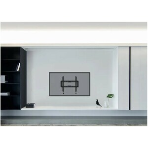 Neomounts Wall Mount for TV - Black - 1 Display(s) Supported - 81.3 cm to 165.1 cm (65") Screen Support - 60 kg Load Capac