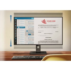 Monitor LCD Philips 60,5 cm (23,8") Cámara Web Full HD WLED - 16:9 - Negro Texturado - 609,60 mm Class - Tecnología de Con