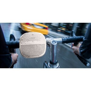 Bose SoundLink Micro Portable Bluetooth Speaker System - Google Assistant, Siri Supported - Stone Blue - Battery Rechargea