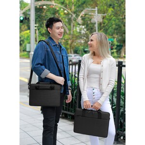 Dell EcoLoop Pro Tasche (Sleeve) für 38,1 cm (15 Zoll) bis 40,6 cm (16 Zoll) Notebook - Schwarz