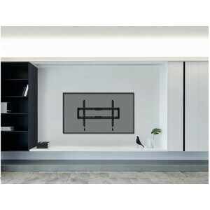 Montaggio a muro Neomounts per TV, Flat Panel Display - Nero - 1 Schermo/i supportato/i - 101,6 cm a 190,5 cm (75") Suppor