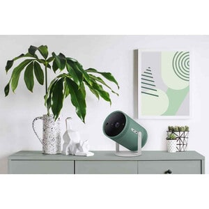 Samsung The Freestyle Skin, Forest Green - For Samsung Projector - Forest Green - Rubber