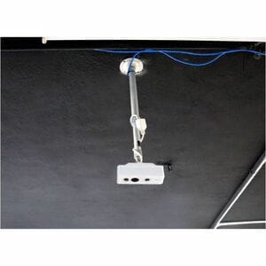 FootfallCam Mounting Pole for Mounting Plate - 600 mm Drop - 2 kg Load Capacity - Aluminium Alloy