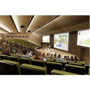 Epson EB-PU2116W Ultra Short Throw 3LCD Projector - Ceiling Mountable - High Dynamic Range (HDR) - 1920 x 1200 - Front, Re
