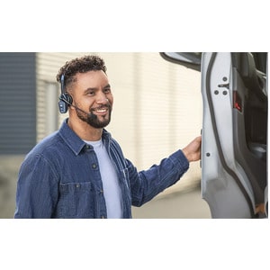 BlueParrott B250-XTS Wireless Over-the-head Mono Headset - Monaural - Ear-cup - 2000 cm - Bluetooth - 150 Hz to 6.80 kHz -