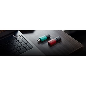 Kingston DataTraveler Exodia M DTXM 128 GB USB 3.2 (Geração 1) Unidade Flash - Vermelho, Preto - 1 Pack