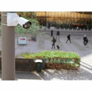 AXIS P1468-LE 5 Megapixel Indoor/Outdoor 4K Network Camera - Color, Monochrome - Bullet - TAA Compliant - Infrared Night V