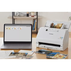 Canon imageFORMULA RS40 Sheetfed Scanner - 600 dpi Optical - 40 ppm (Mono) - 30 ppm (Color) - Duplex Scanning - USB