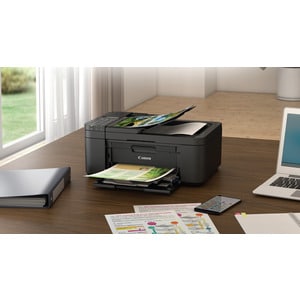 Canon PIXMA E4570 Wireless Inkjet Multifunction Printer - Colour - Copier/Fax/Printer/Scanner - 4800 x 1200 dpi Print - Au