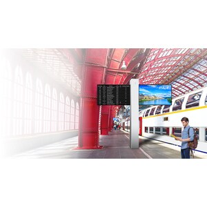 LG 55XE4F-M Digital Signage Display - 55" LCD - 1920 x 1080 - Direct LED - 4000 Nit - 1080p - HDMI - USB - SerialEthernet 