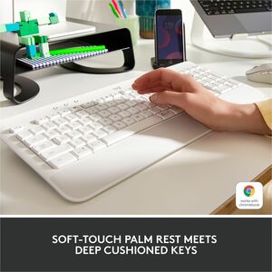 LA K650 WIRELESS KEYB OFF-WHITE ENGLISH