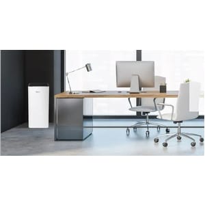 Fellowes AeraMax SV Air Purifier - True HEPA - 1500 Sq. ft. - White