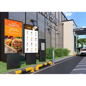 Samsung OH55A-S 139,7 cm (55 Zoll) LCD Digital-Signage-Display - Cortex A72 1,70 GHz - 2,50 GB LPDDR4 - 1920 x 1080 - Edge