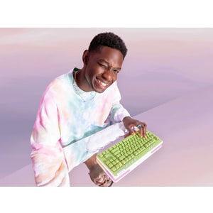 Logitech G G715 Gaming Keyboard - Wireless Connectivity - RGB LED - Danish, Norwegian, Swedish, Finnish, Pan-Nordic - QWER