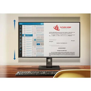 Monitor LCD Philips 242S9JML 60,5 cm (23,8") Full HD - 609,6 mm (24,0") Class - Vertical Alignment (VA) - 1920 x 1080 - 30