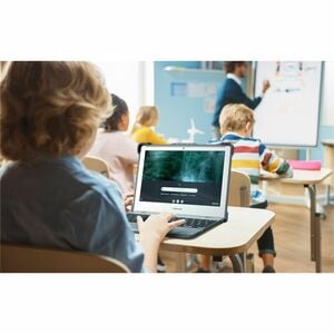 MAXCases Extreme Shell-L Rugged New Case for Samsung Chromebook, Notebook - Textured Grip - Black - Impact Resistant, Scra