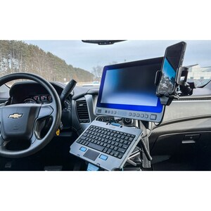 Gamber-Johnson Kabelgebundenes Cradle für Handgerät - Ladefunktion - USB-Typ C
