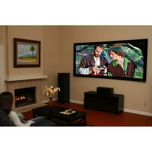 Elite Screens Manual Series - 100-INCH 16:9, Pull Down Manual Projector Screen with AUTO LOCK, Movie Home Theater 8K / 4K 