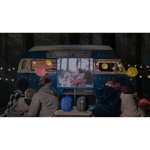 Ultimate Ears WONDERBOOM 3 Tragbar Bluetooth Lautsprechersystem - Blau - Aufladbarer Akku - USB