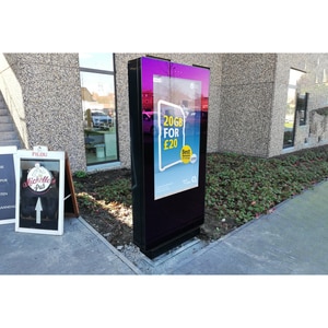 AllSee OT49E4 49" LCD Digital Signage Display - Cortex A17 1.61 GHz - 2 GB DDR3 SDRAM - 1920 x 1080 - LED - 2500 cd/m² - 1