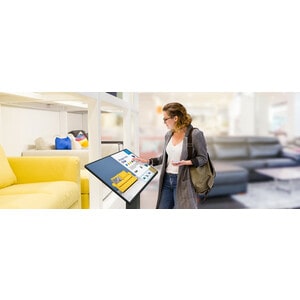 BenQ Smart Signage IL5501 139.7 cm (55") LCD Digital Signage Display - Touchscreen - 3840 x 2160 - Direct LED - 400 cd/m² 