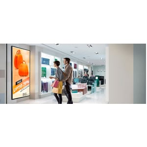 Samsung QB75R-B 75" LCD Digital Signage Display - High Dynamic Range (HDR) - 3840 x 2160 - 350 cd/m² - 2160p - USB - HDMI 