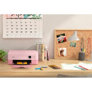 Canon PIXMA TS5370A Wireless Inkjet Multifunction Printer - Colour - Pink - Copier/Printer/Scanner - 4800 x 1200 dpi Print
