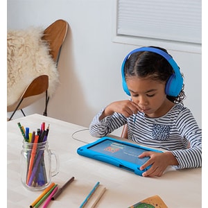 Belkin SoundForm Mini Wired On-Ear Headphones for Kids - Stereo - Mini-phone (3.5mm) - Wired - On-ear, Over-the-head - Bin