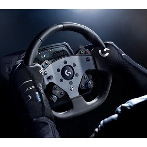 Volant de Jeu Logitech - Câble - USB - Xbox Series S, Xbox Series X, Xbox One, PC, PlayStation 4, PlayStation 5 - Noir
