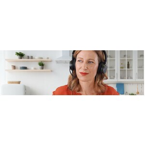 Snom A330D Kabel Kopfbügel Stereo Headset - Binaural - Geschlossen - 20 Hz bis 20 kHz Frequenzgang - 240 cm Kabel - Geräus