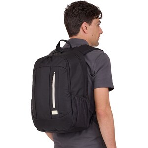 Sacoche de transport Case Logic Jaunt - Sac à dos Style pour 39,6 cm (15,6") Ordinateur Portable - Noir - Polyester Cuerpo